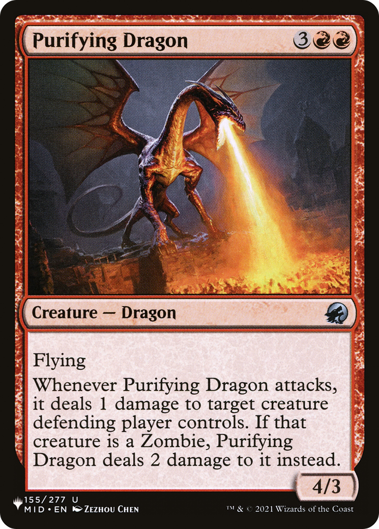 Purifying Dragon [The List Reprints] | PLUS EV GAMES 