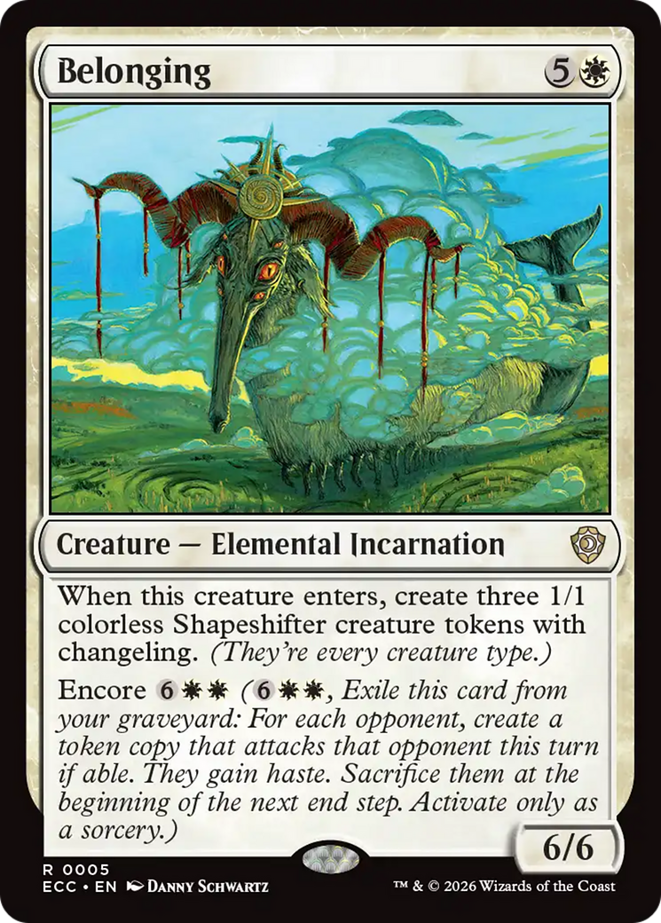 Belonging [Lorwyn Eclipsed Commander] | PLUS EV GAMES 