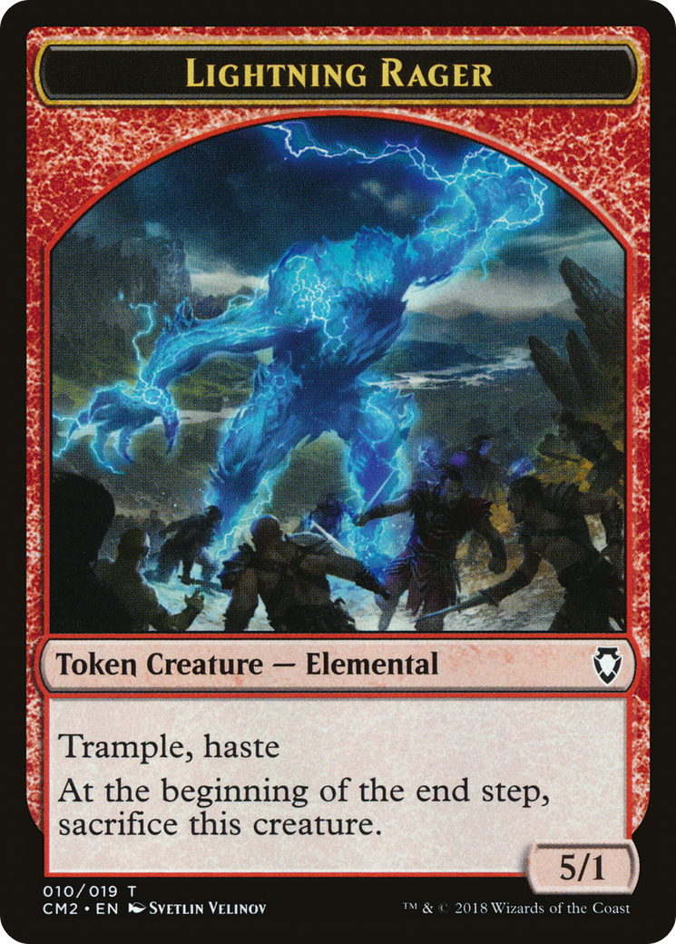 Lightning Rager [Commander Anthology Volume II Tokens]