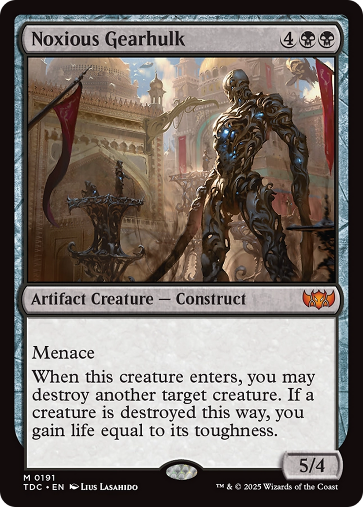 Noxious Gearhulk [Tarkir: Dragonstorm Commander] | PLUS EV GAMES 