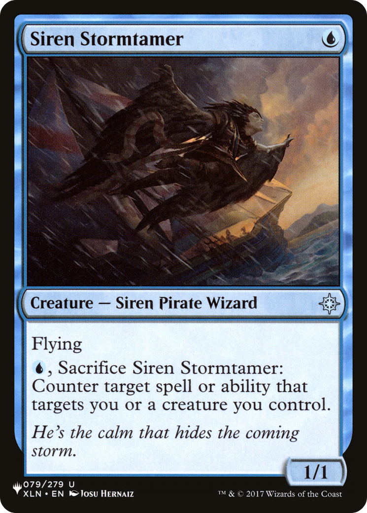 Siren Stormtamer [The List Reprints] | PLUS EV GAMES 