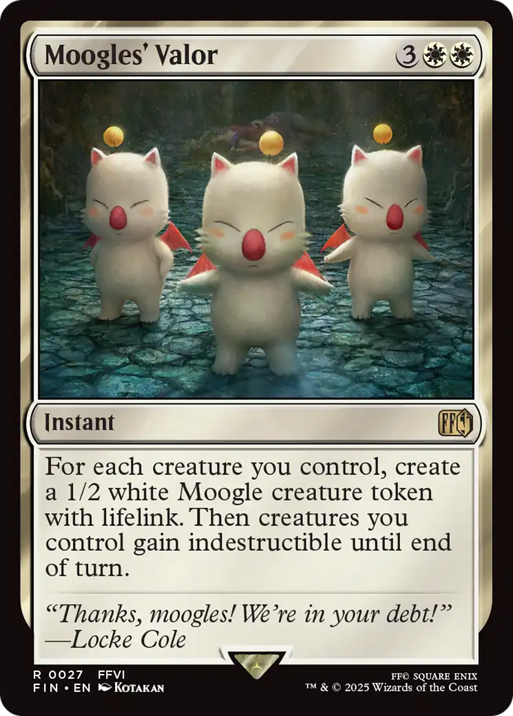 Moogles' Valor [FINAL FANTASY] | PLUS EV GAMES 