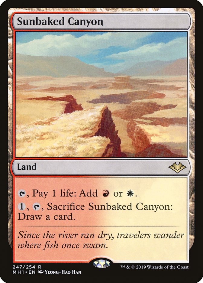 Sunbaked Canyon [Modern Horizons] | PLUS EV GAMES 