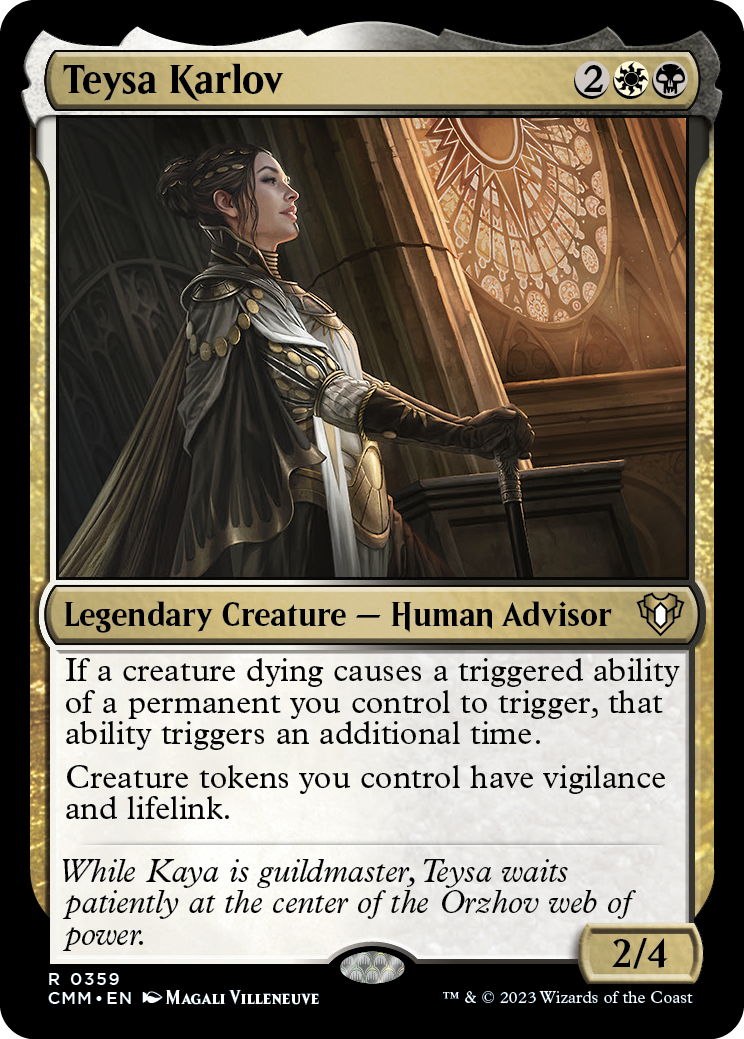 Teysa Karlov [Commander Masters] | PLUS EV GAMES 