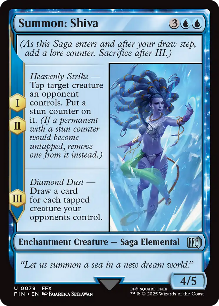Summon: Shiva [FINAL FANTASY] | PLUS EV GAMES 