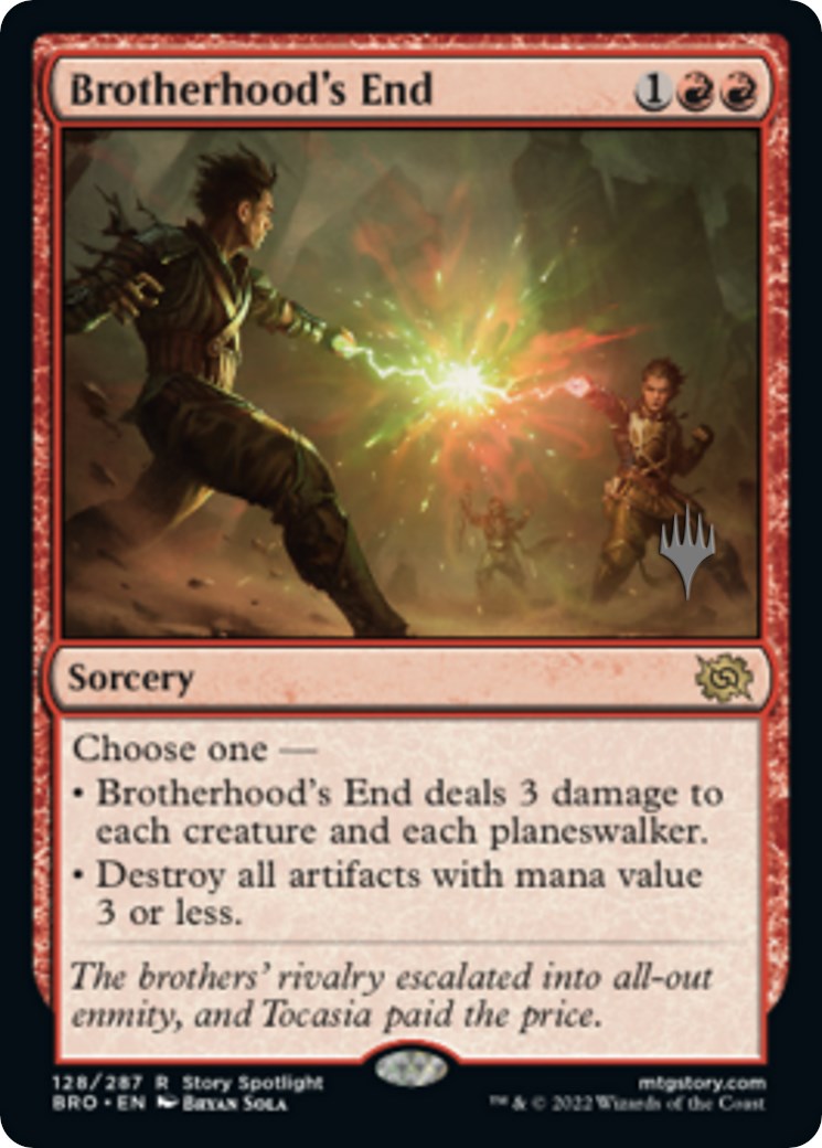 Brotherhood's End (Promo Pack) [The Brothers' War Promos] | PLUS EV GAMES 