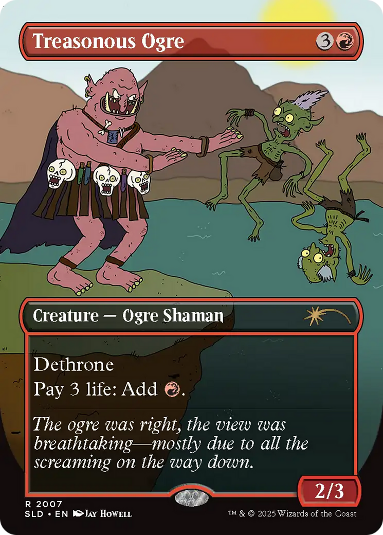 Treasonous Ogre [Secret Lair Drop Series] | PLUS EV GAMES 