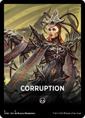 Corruption Theme Card [Phyrexia: All Will Be One Tokens] | PLUS EV GAMES 