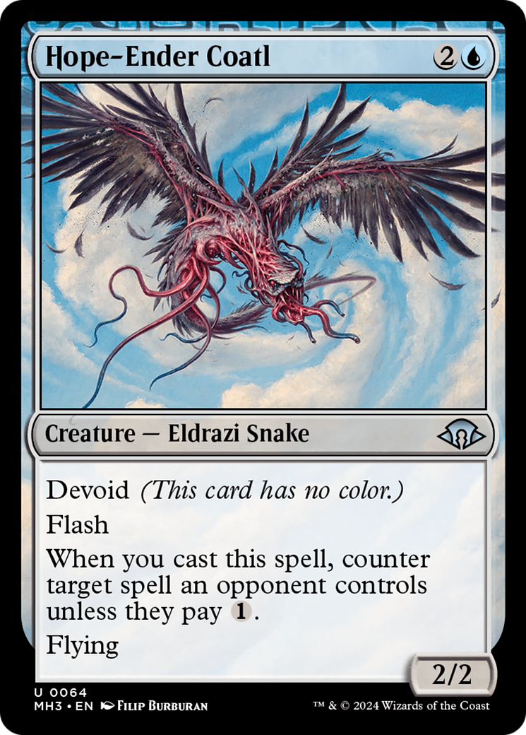 Hope-Ender Coatl [Modern Horizons 3] | PLUS EV GAMES 
