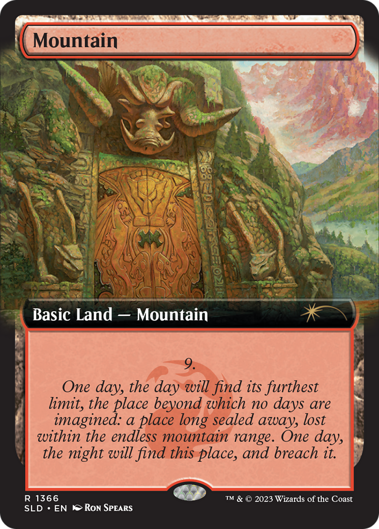 Mountain (1366) [Secret Lair Drop Series] | PLUS EV GAMES 