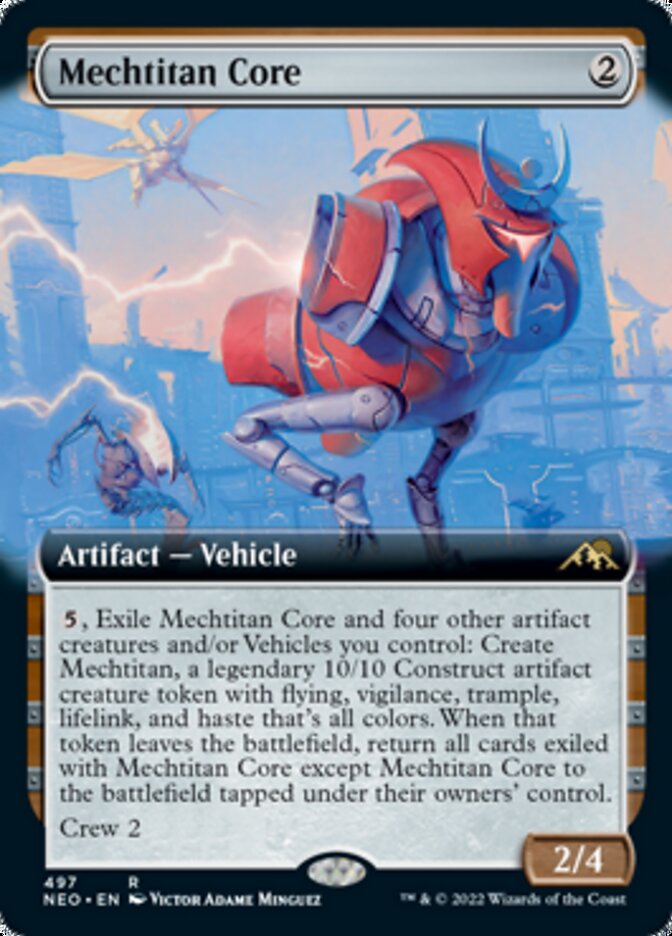 Mechtitan Core (Extended Art) [Kamigawa: Neon Dynasty] | PLUS EV GAMES 