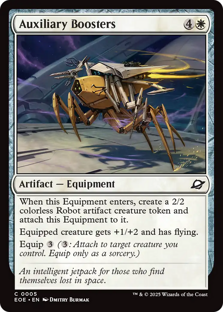 Auxiliary Boosters [Edge of Eternities] | PLUS EV GAMES 
