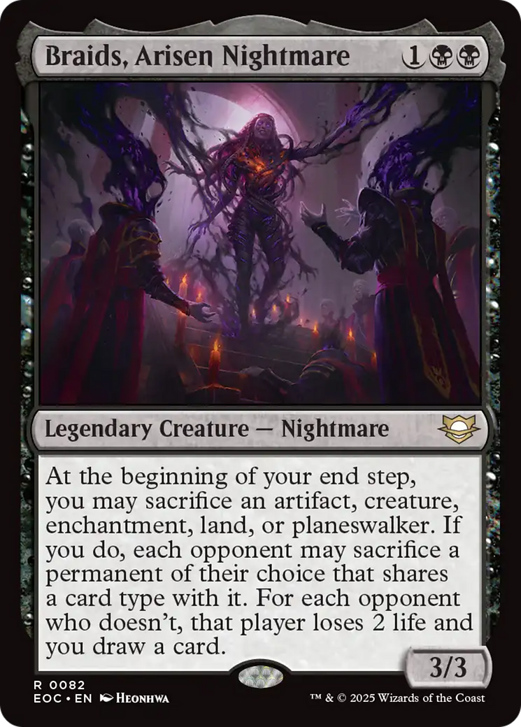 Braids, Arisen Nightmare [Edge of Eternities Commander] | PLUS EV GAMES 