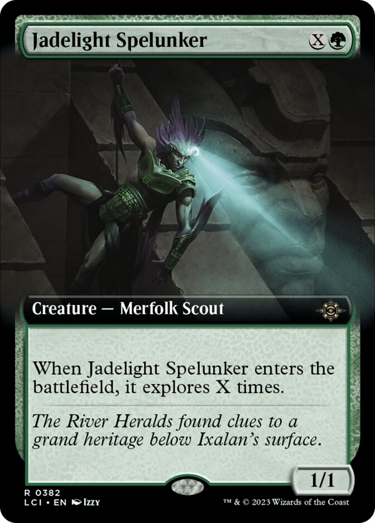 Jadelight Spelunker (Extended Art) [The Lost Caverns of Ixalan] | PLUS EV GAMES 