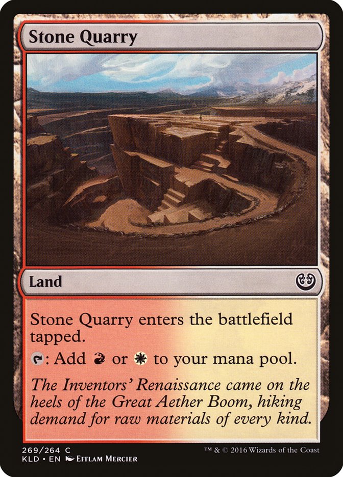 Stone Quarry [Kaladesh] | PLUS EV GAMES 