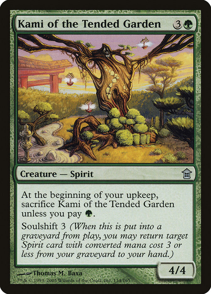 Kami of the Tended Garden [Saviors of Kamigawa] | PLUS EV GAMES 