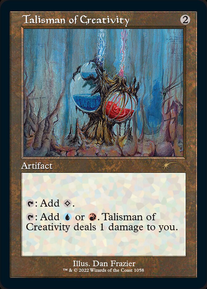 Talisman of Creativity (Foil Etched) [Secret Lair Drop Series] | PLUS EV GAMES 