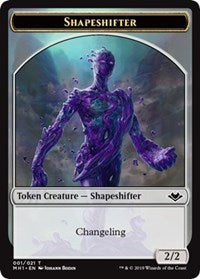 Shapeshifter (001) // Bear (011) Double-Sided Token [Modern Horizons Tokens] | PLUS EV GAMES 