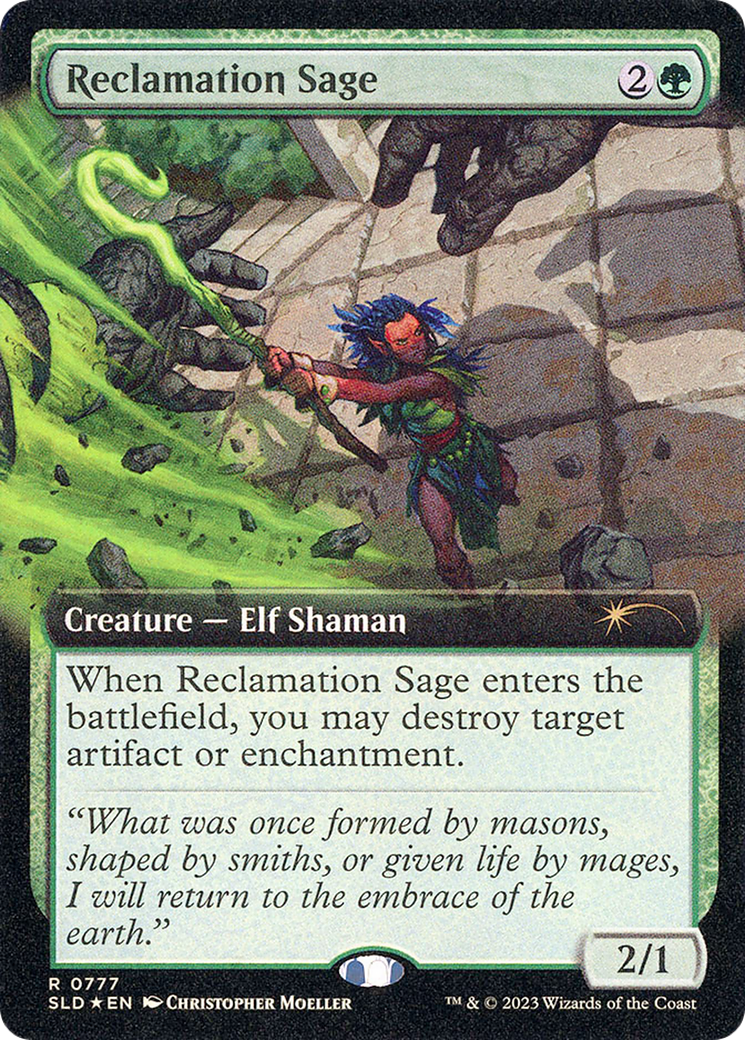 Reclamation Sage (Extended Art) [Secret Lair Drop Series] | PLUS EV GAMES 