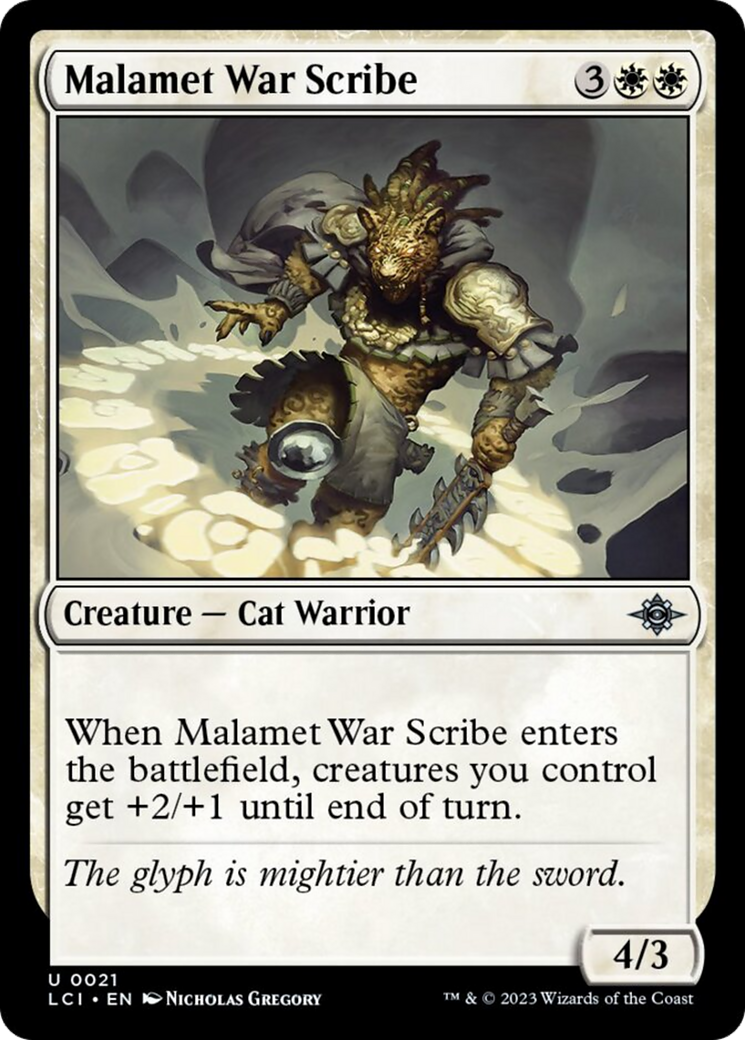 Malamet War Scribe [The Lost Caverns of Ixalan] | PLUS EV GAMES 