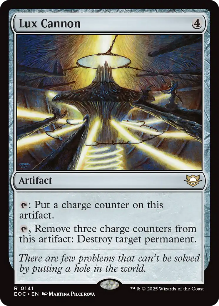 Lux Cannon [Edge of Eternities Commander] | PLUS EV GAMES 
