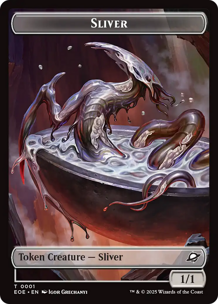 Robot // Sliver Double-Sided Token [Edge of Eternities Tokens] | PLUS EV GAMES 