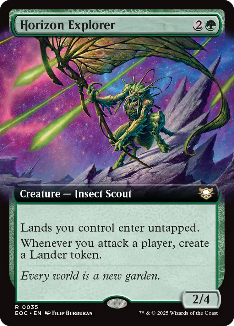 Horizon Explorer (Extended Art) [Edge of Eternities Commander] | PLUS EV GAMES 
