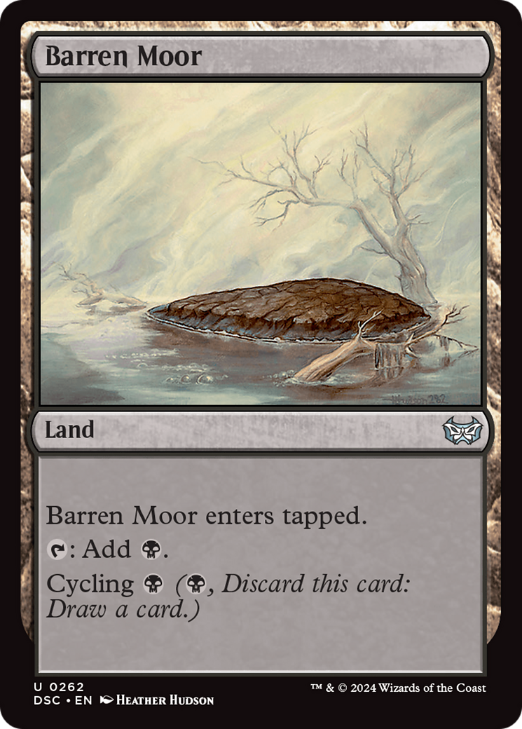 Barren Moor [Duskmourn: House of Horror Commander] | PLUS EV GAMES 