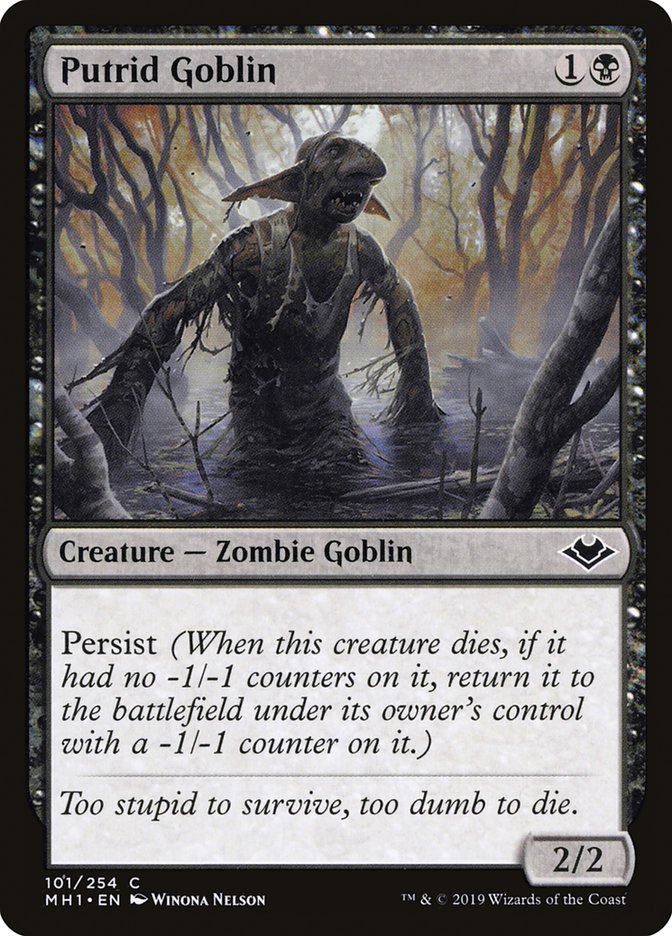 Putrid Goblin [Modern Horizons] | PLUS EV GAMES 