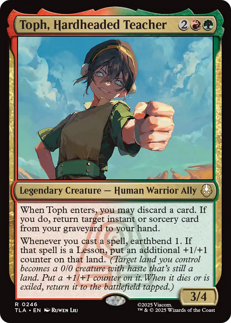 Toph, Hardheaded Teacher [Avatar: The Last Airbender] | PLUS EV GAMES 