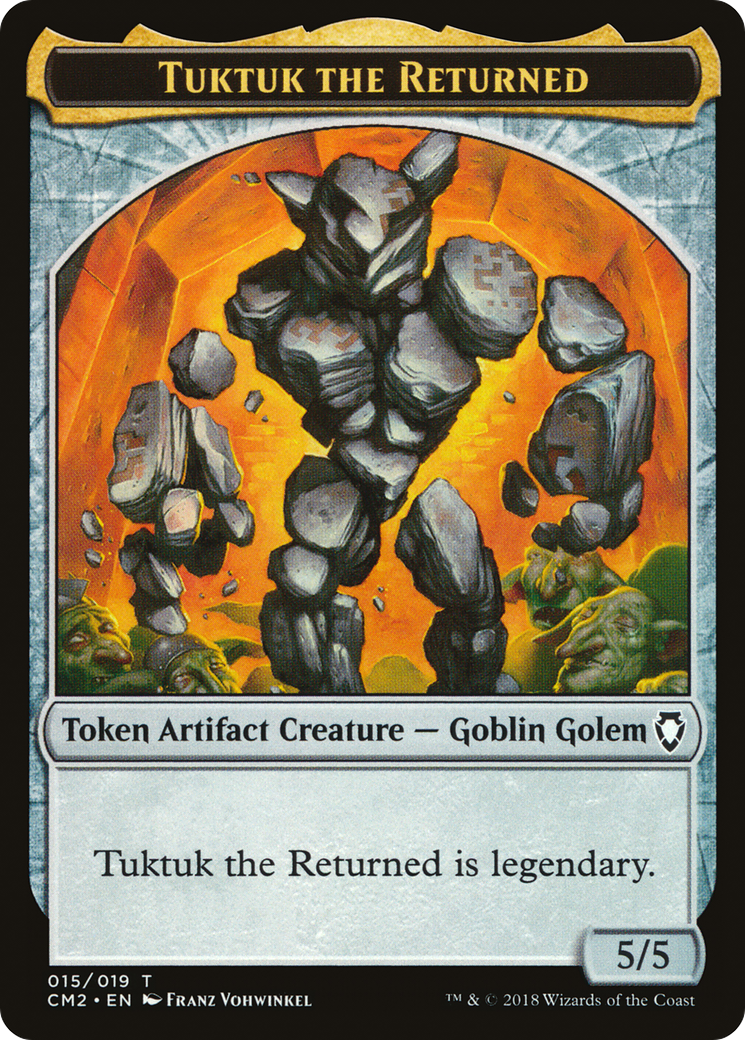 Tuktuk the Returned [Commander Anthology Volume II Tokens]
