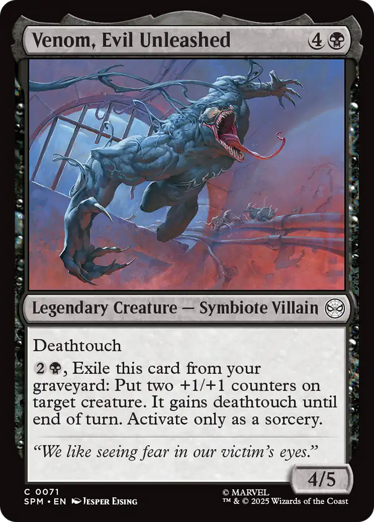 Venom, Evil Unleashed [Marvel's Spider-Man] | PLUS EV GAMES 