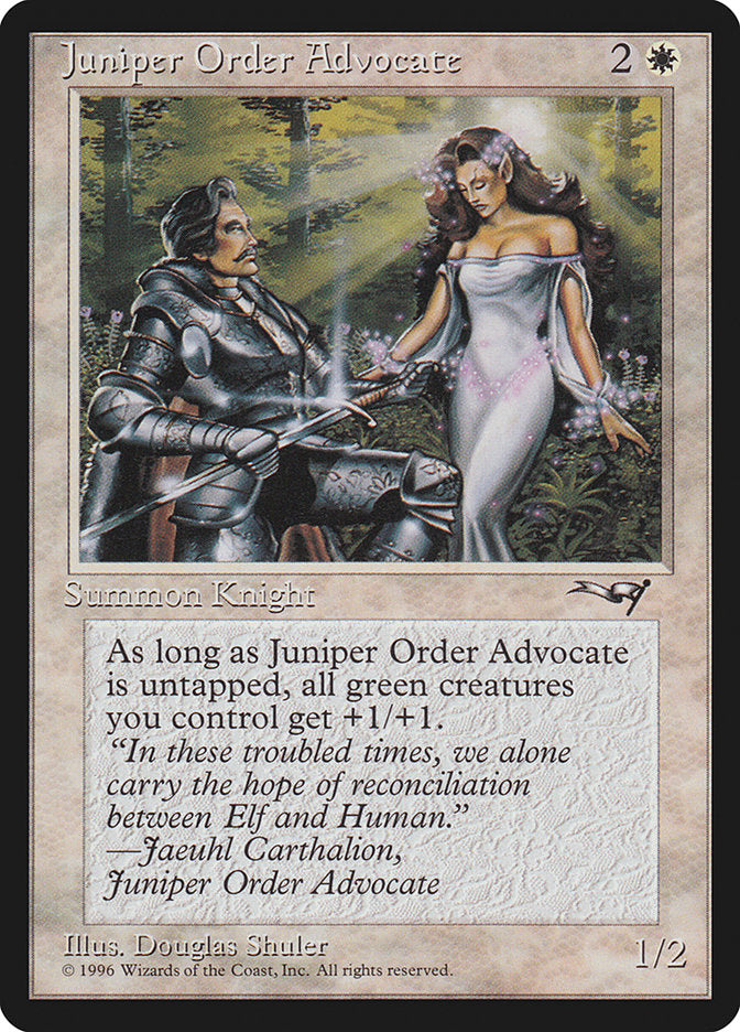 Juniper Order Advocate [Alliances] | PLUS EV GAMES 