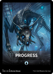 Progress Theme Card [Phyrexia: All Will Be One Tokens] | PLUS EV GAMES 