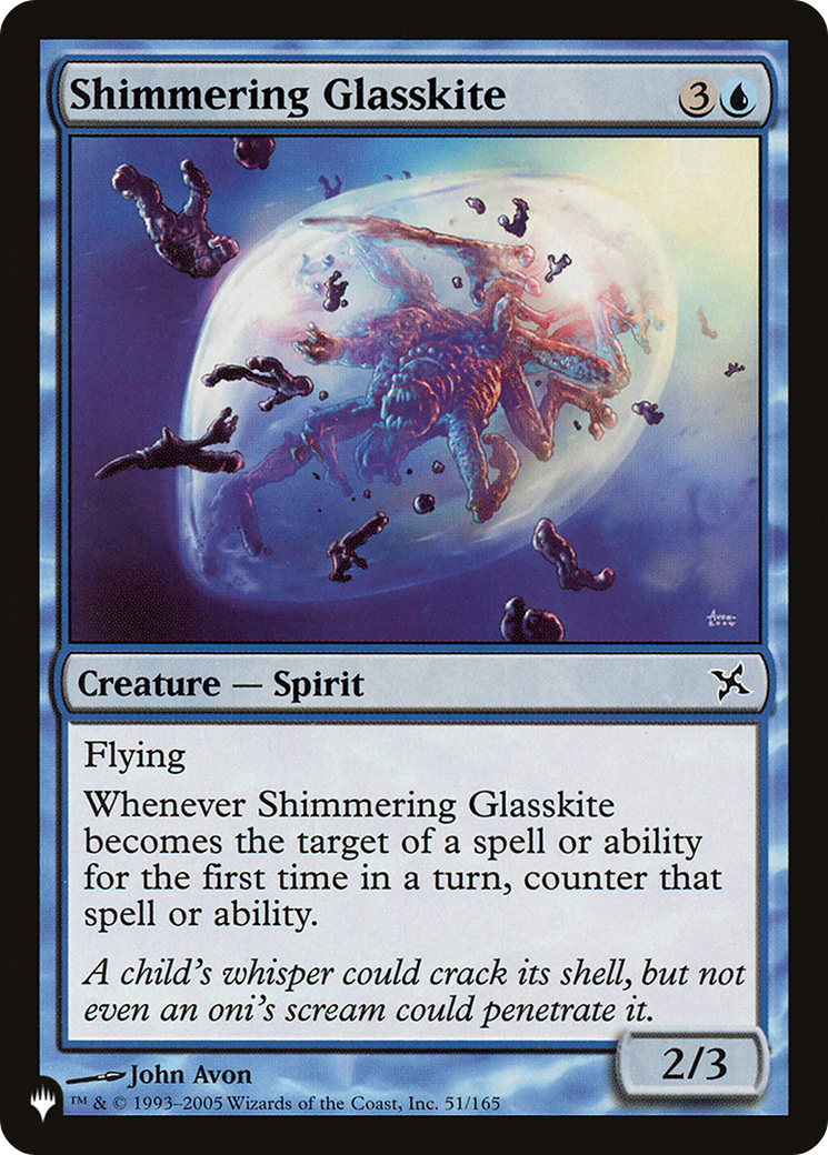 Shimmering Glasskite [The List Reprints] | PLUS EV GAMES 