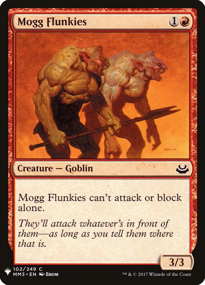 Mogg Flunkies [Mystery Booster] | PLUS EV GAMES 