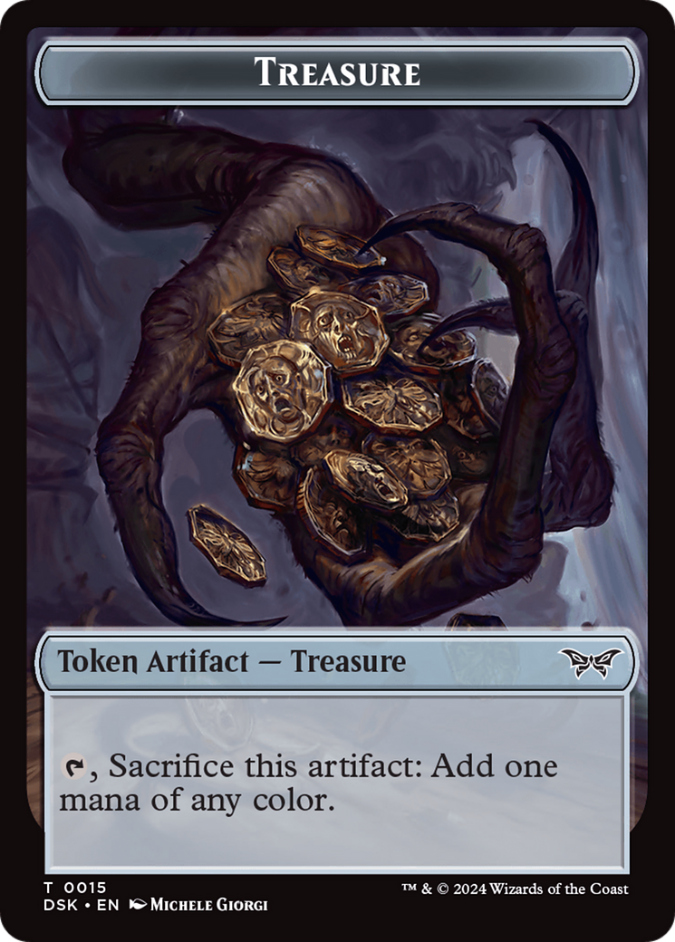 Treasure Token [Duskmourn: House of Horror Tokens] | PLUS EV GAMES 