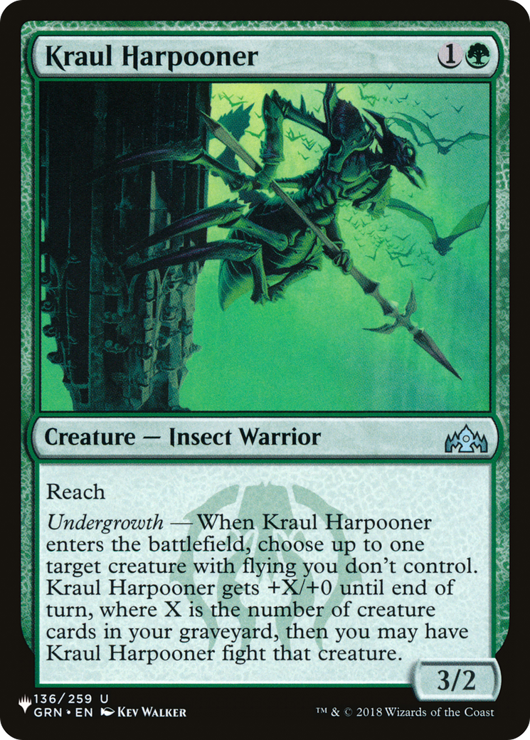 Kraul Harpooner [The List Reprints] | PLUS EV GAMES 