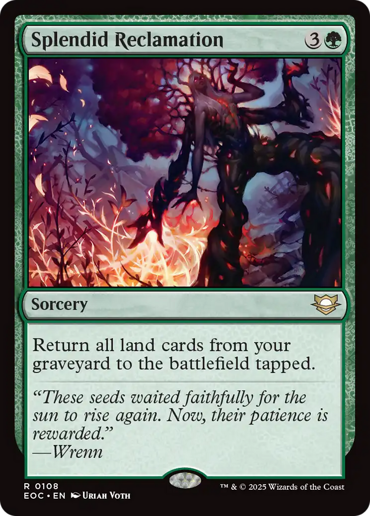 Splendid Reclamation [Edge of Eternities Commander] | PLUS EV GAMES 