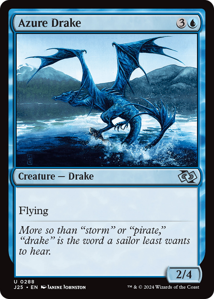 Azure Drake [Foundations Jumpstart] | PLUS EV GAMES 