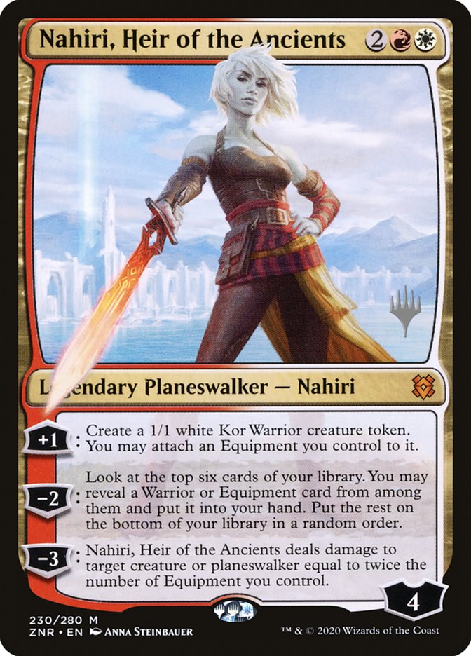 Nahiri, Heir of the Ancients (Promo Pack) [Zendikar Rising Promos] | PLUS EV GAMES 