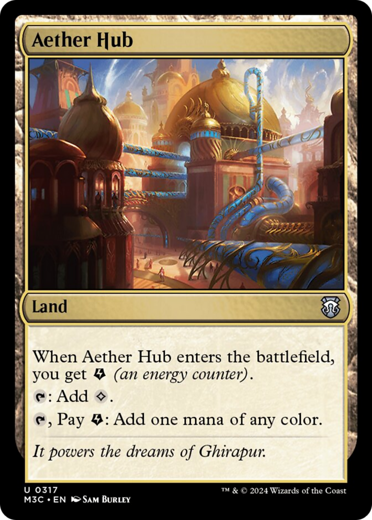 Aether Hub [Modern Horizons 3 Commander] | PLUS EV GAMES 