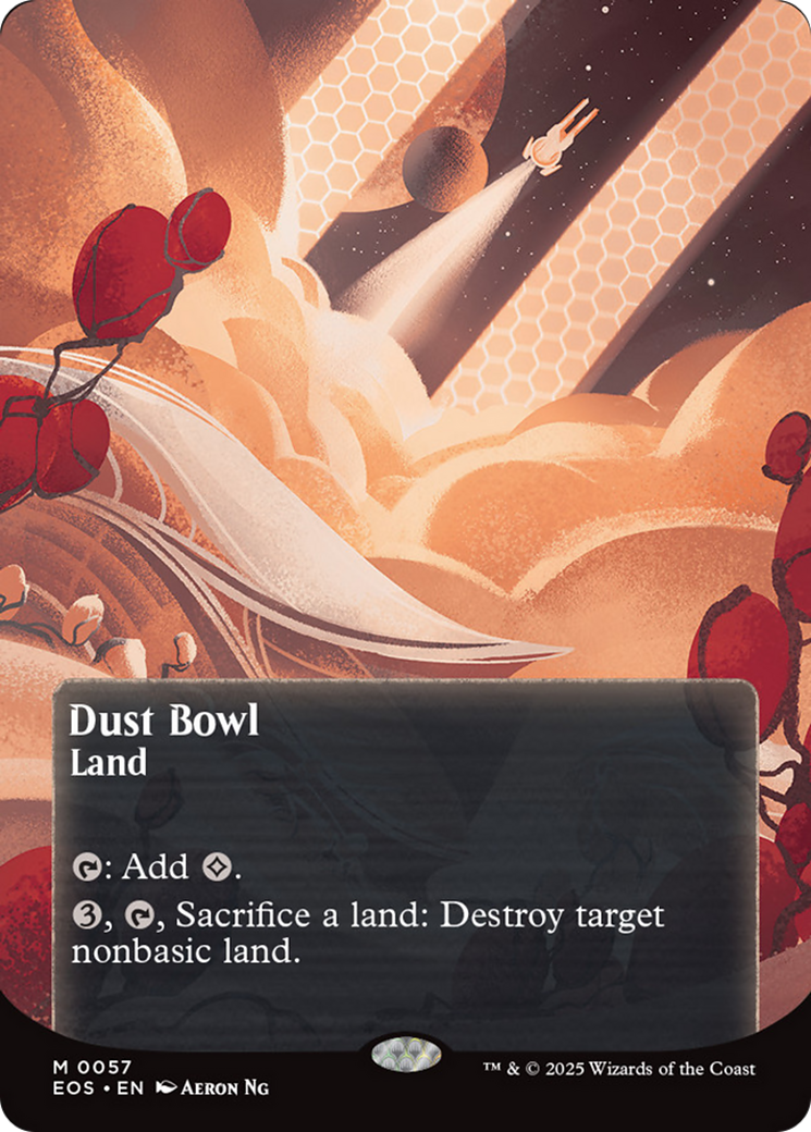 Dust Bowl (0057) (Borderless) [Edge of Eternities: Stellar Sights] | PLUS EV GAMES 