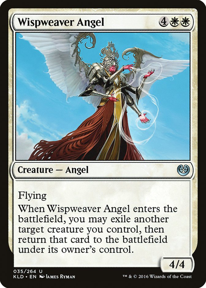 Wispweaver Angel [Kaladesh] | PLUS EV GAMES 