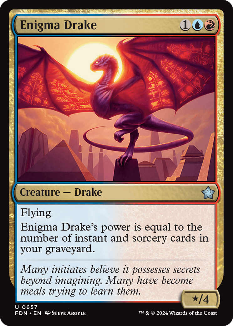 Enigma Drake [Foundations] | PLUS EV GAMES 