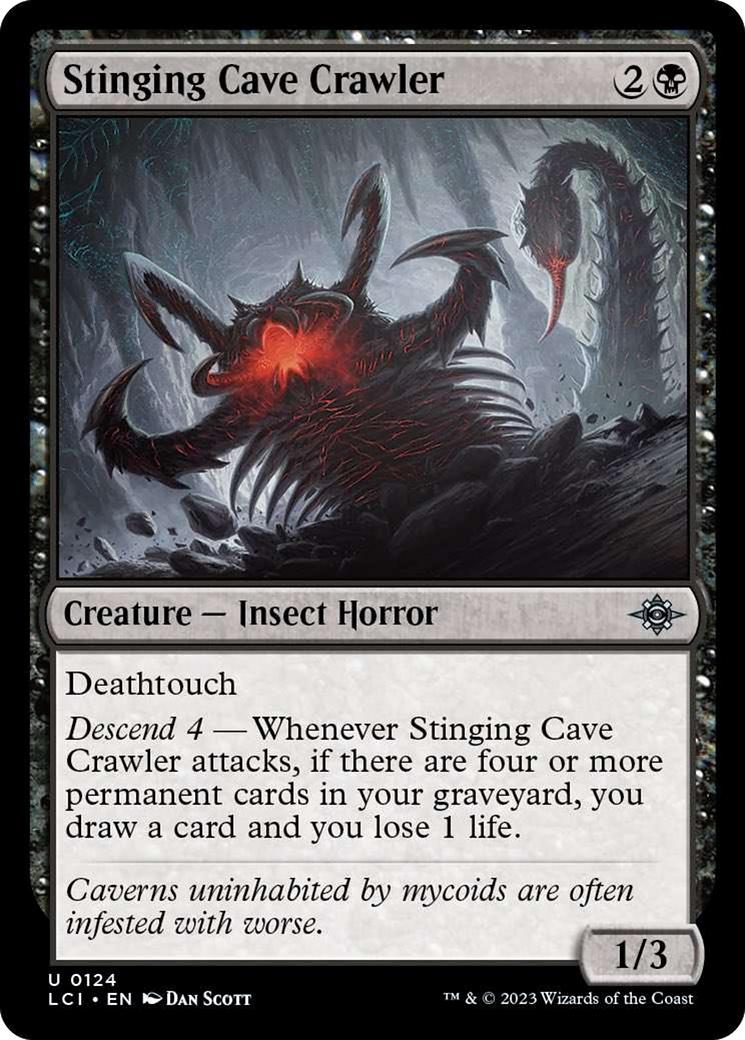 Stinging Cave Crawler [The Lost Caverns of Ixalan] | PLUS EV GAMES 