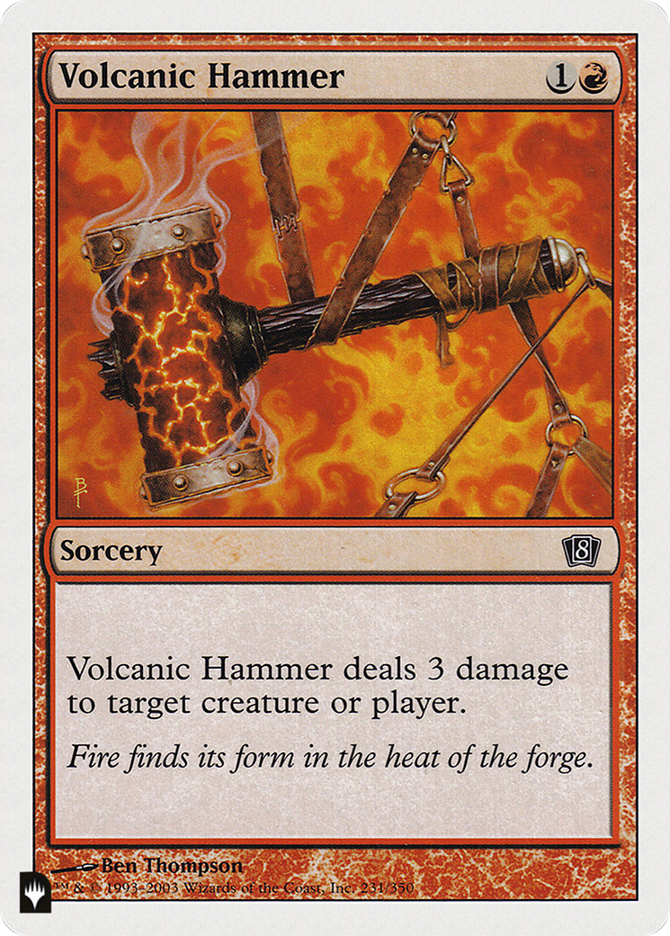 Volcanic Hammer [The List Reprints] | PLUS EV GAMES 