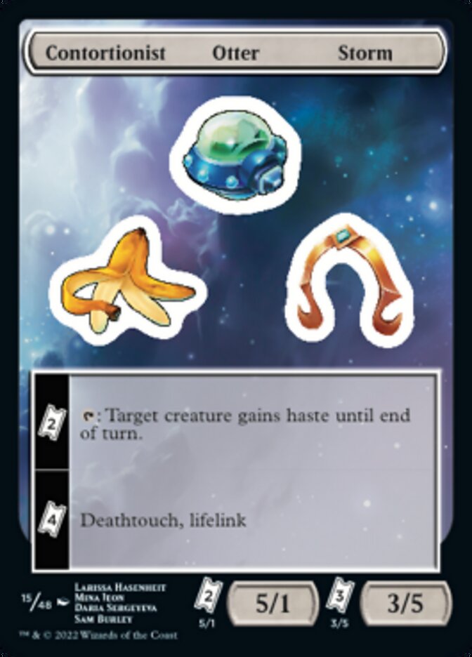 Contortionist Otter Storm [Unfinity Stickers] | PLUS EV GAMES 