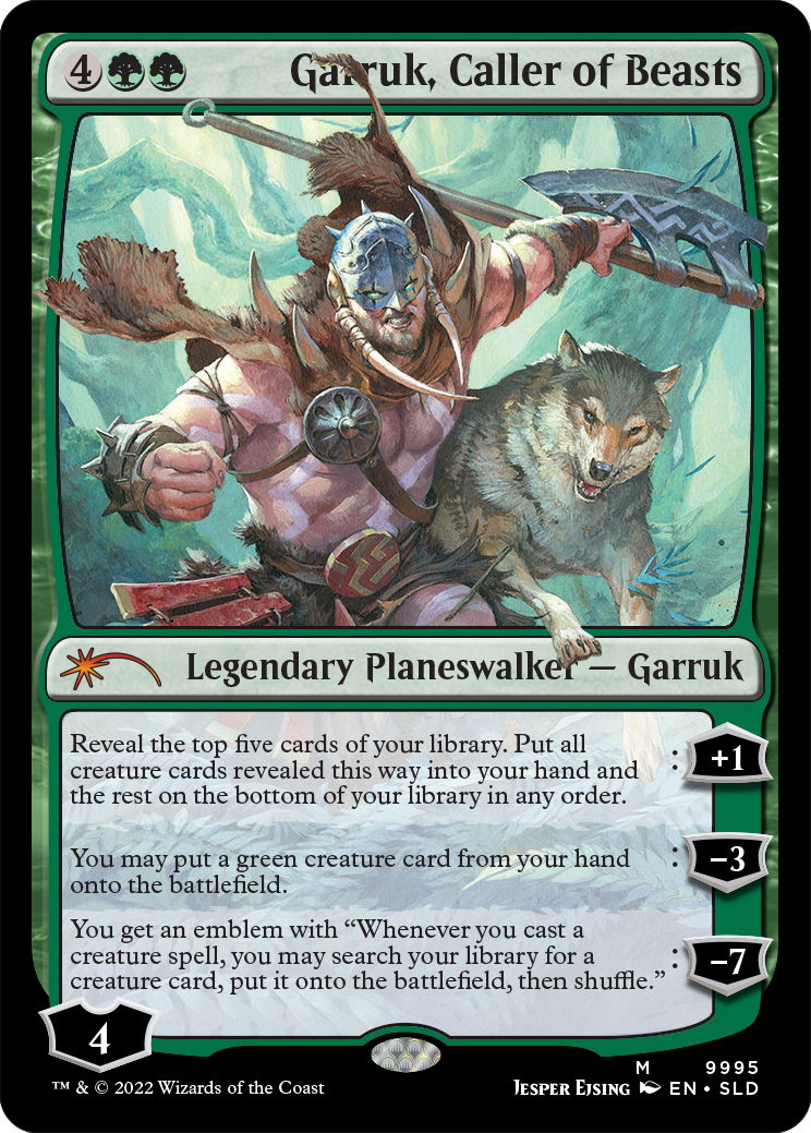 Garruk, Caller of Beasts [Secret Lair Drop Series] | PLUS EV GAMES 