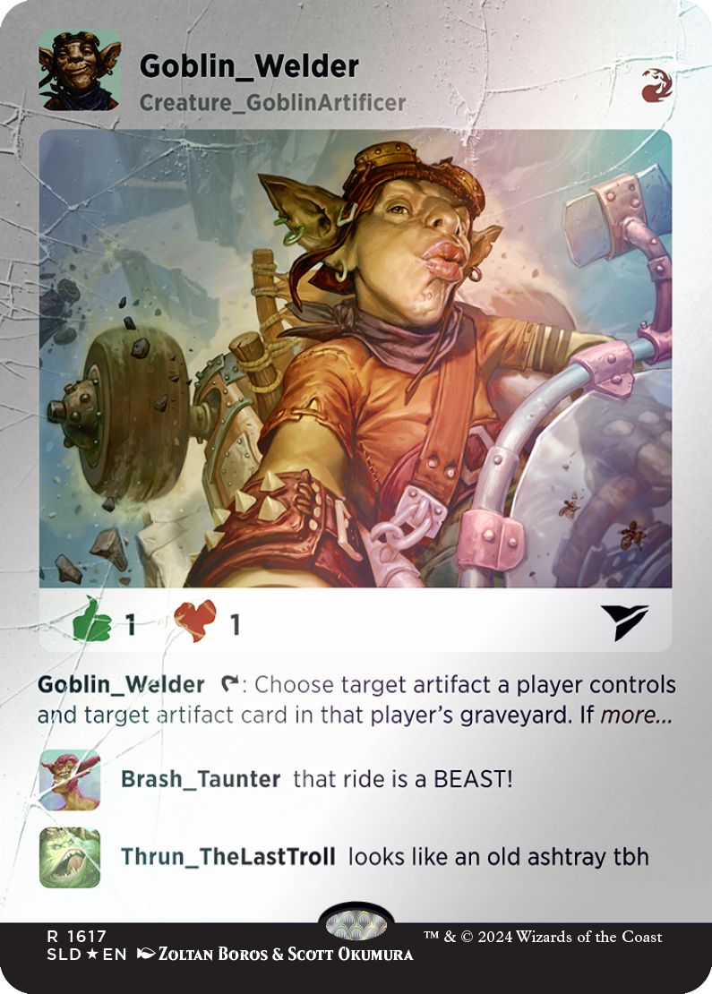 Goblin Welder (Rainbow Foil) [Secret Lair Drop Series] | PLUS EV GAMES 